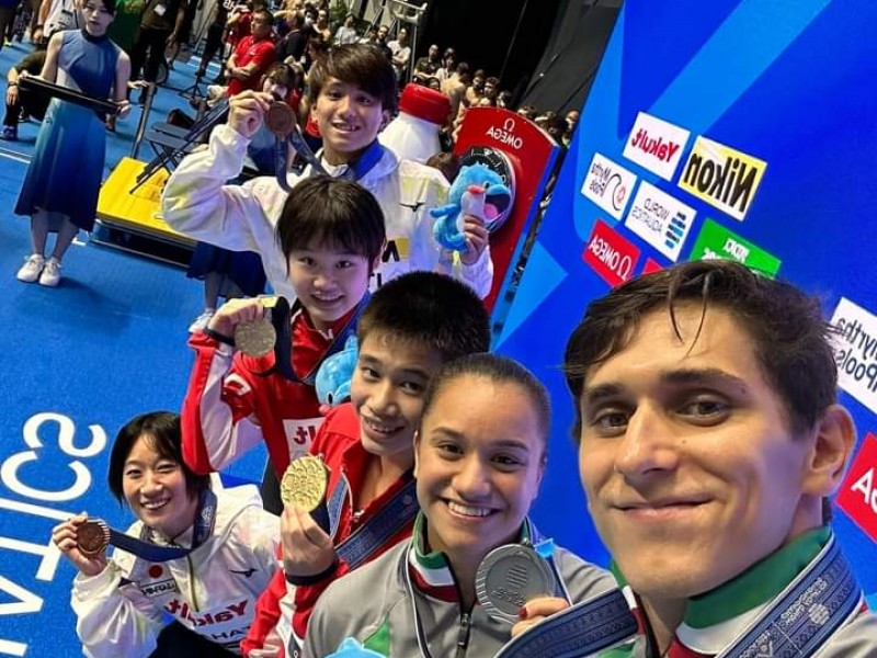 Veracruzana gana medalla en Mundial de Clavados Japón