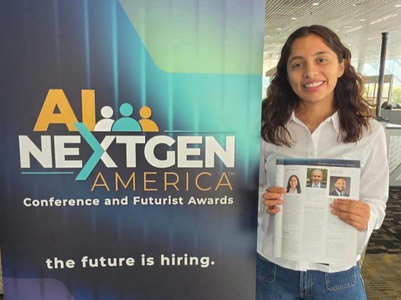 Veracruzana gana premio internacional por innovaciones en inteligencia artificial