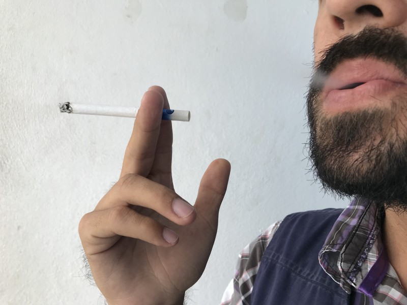 Veracruzanos fuman para liberar estrés