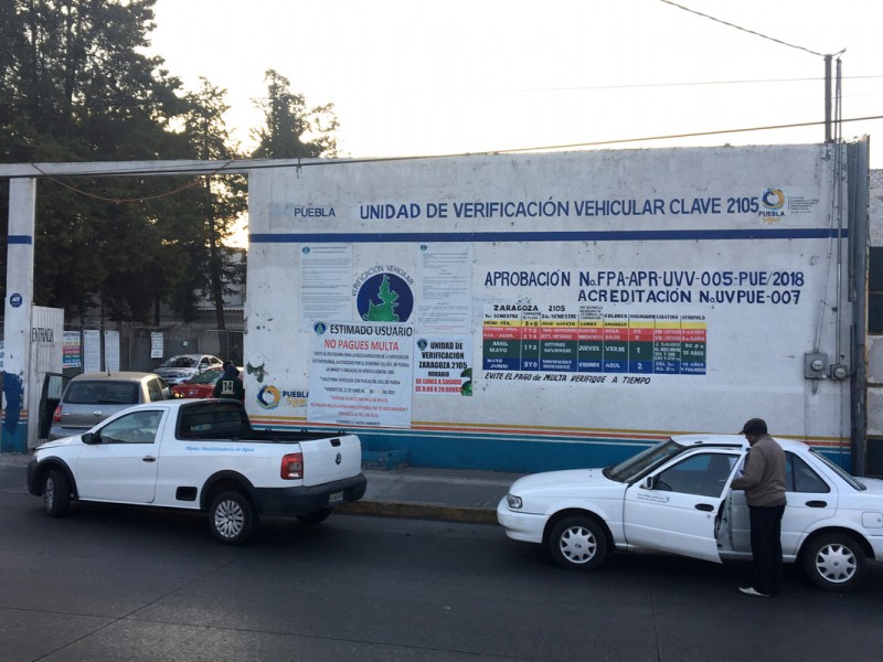 Verificación vehicular es obligatoria en Puebla