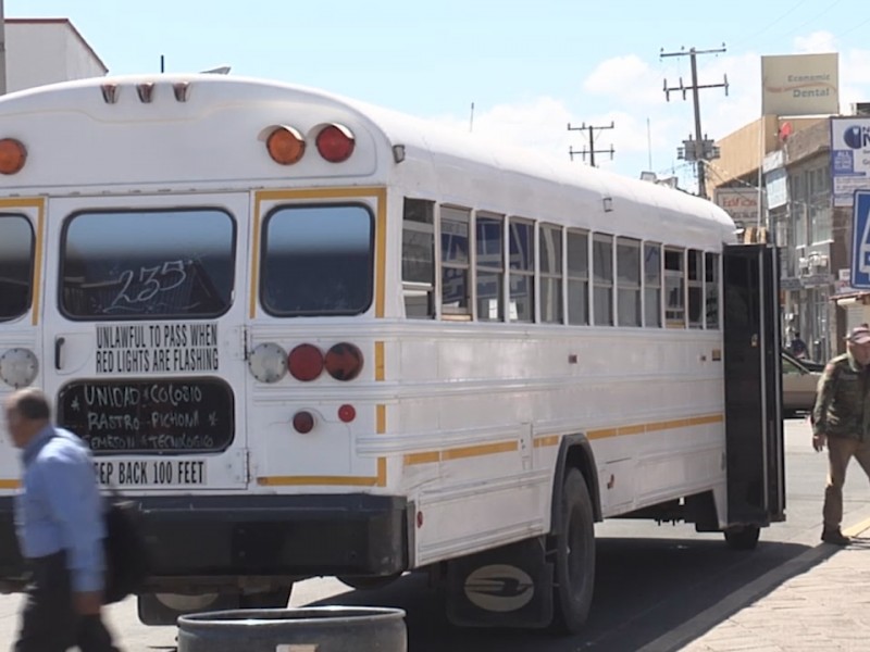 Verificarán medidas preventivas en transporte público