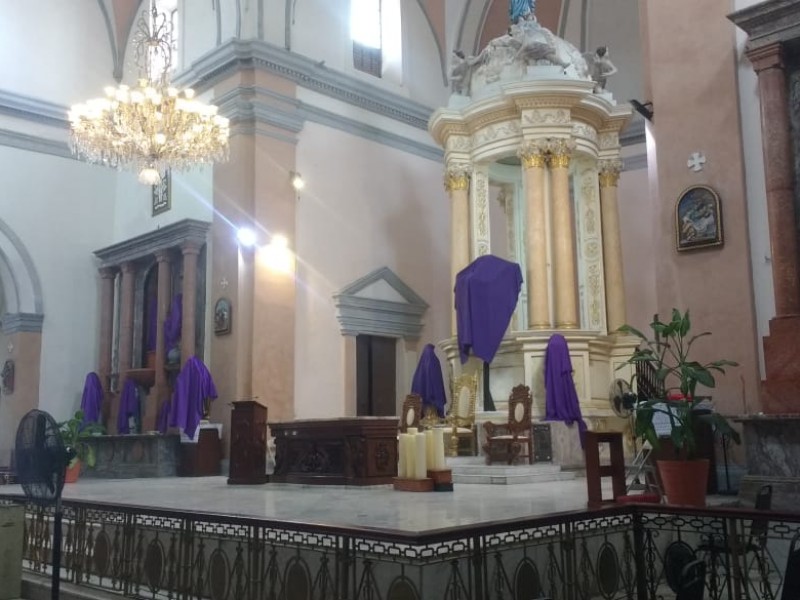Viacrucis en la Catedral de Veracruz podría ser presencial