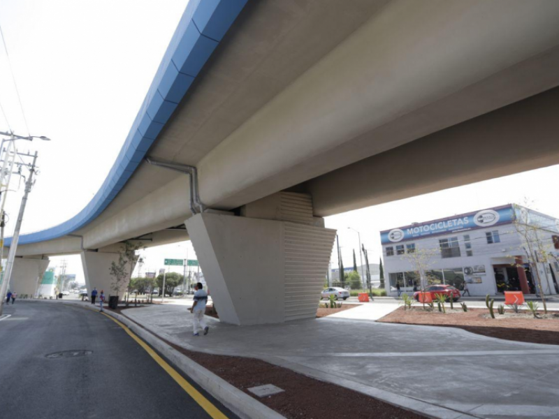 Viaducto poniente presenta un avance del 95%