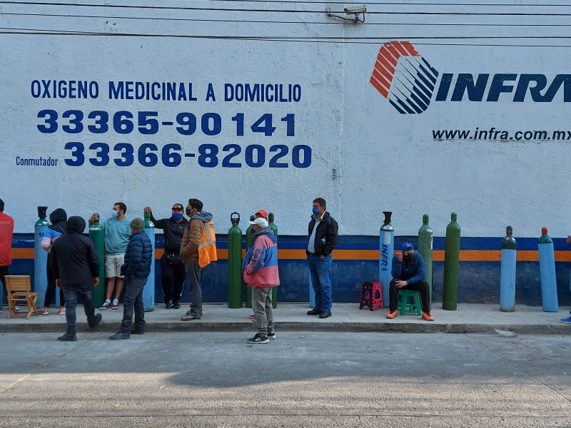 Viaja desde Michoacán por oxígeno medicinal