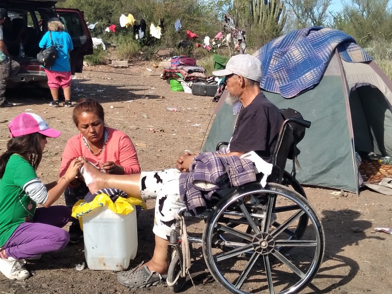 Viajan los Sánchez al estilo gitano, viviendo en caravana