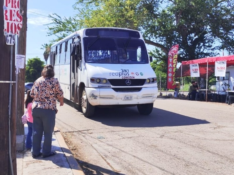 Vialidad y Transporte niega recorte de rutas largas en Los Mochis