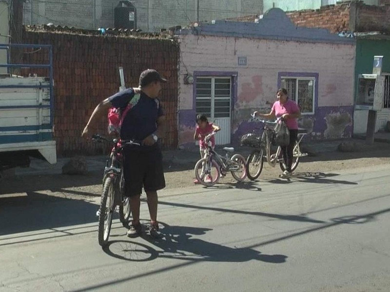 Vialidades zamoranas un desafío para peatones y ciclistas