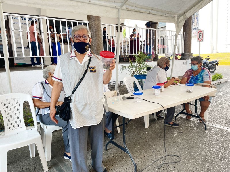 Vicentinas desarrollan colecta en Tuxpan