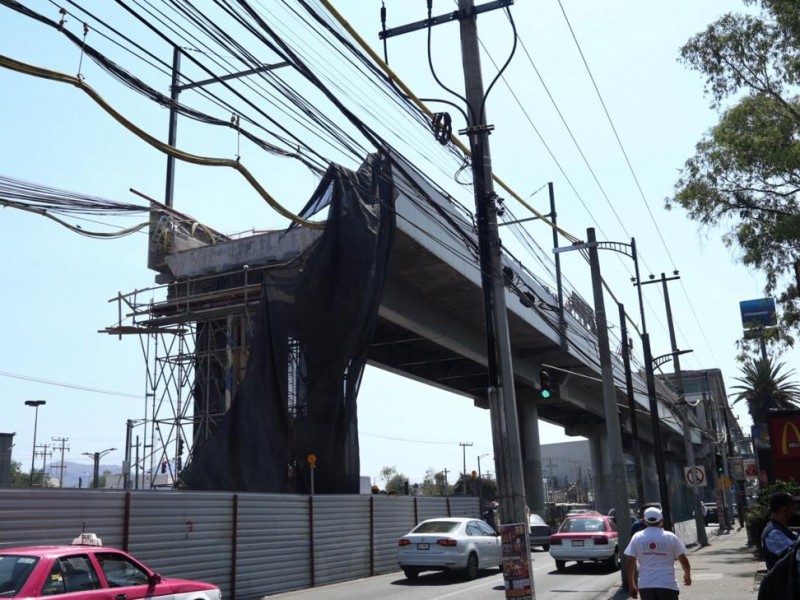 Víctimas de L12 contra demolición de tramo gemelo