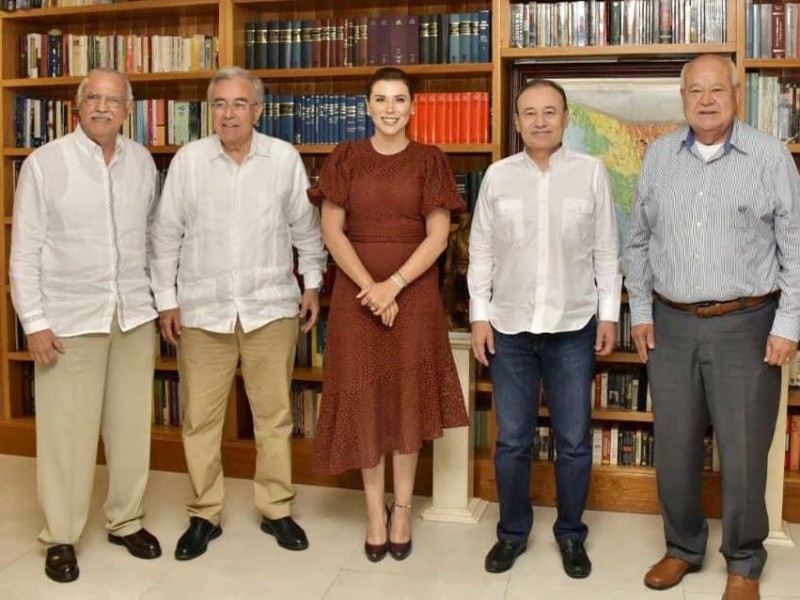 Víctor Castro se reunió con gobernadores electos del noroeste