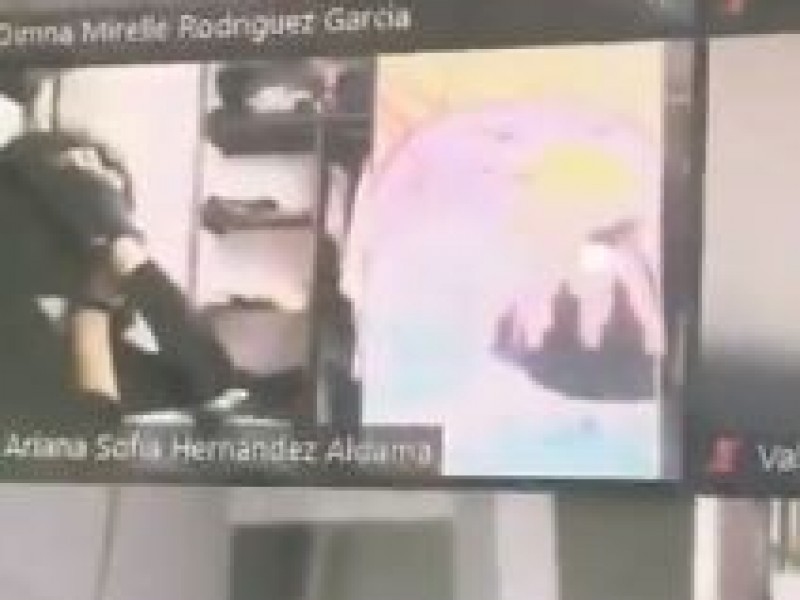 Video:Asaltan a estudiante en plena clase de Zoom en Durango