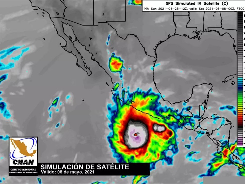 Vigilan desarrollo de Kelvin primer ciclón sobre el Pacífico