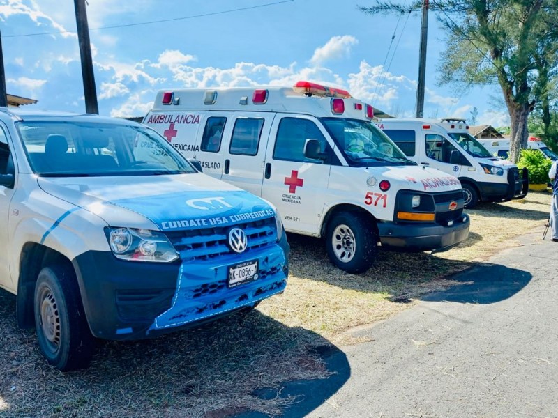 Vigilan limpieza y operatividad de ambulancias