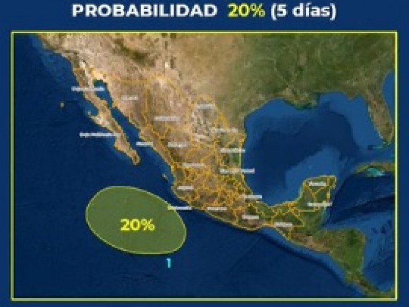 Vigilan nuevo ciclón en el Pacífico; hoy habrá más lluvias