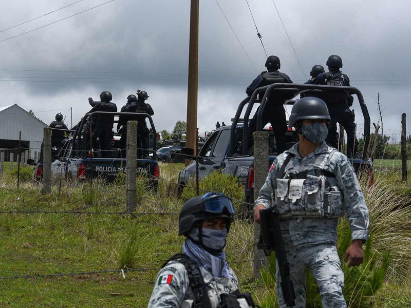 Vigilan Texcaltitlán, Edomex tras enfrentamiento que dejó 14 muertos