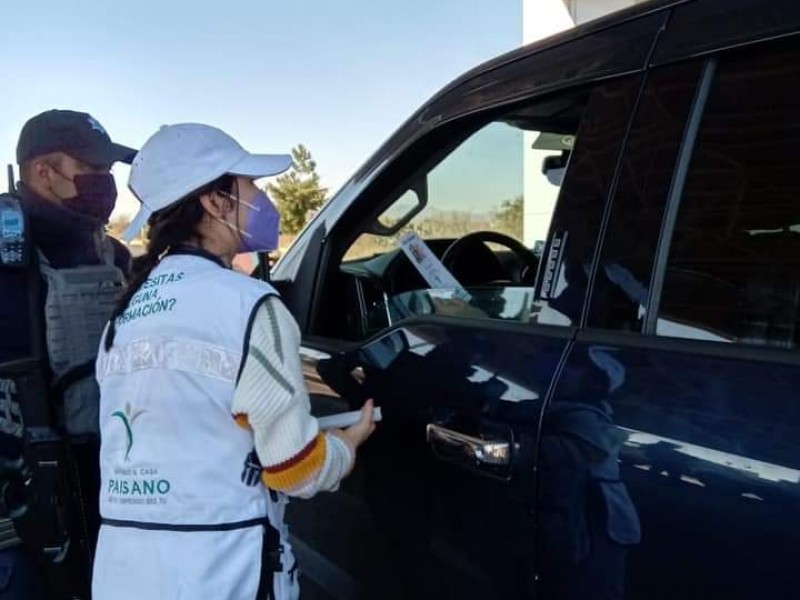 Vigilan trayecto de paisanos por carreteras zacatecanas