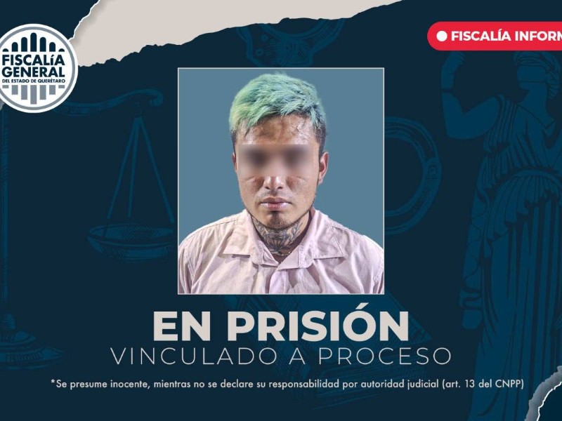 Vinculado a proceso probable robo de vehículo con violencia