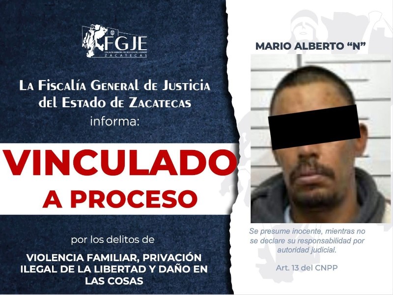 Vinculan a hombre por violencia familiar y privación ilegal de la ...