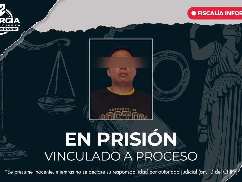 Vinculan a prisión a sujeto por lesiones con arma de fuego