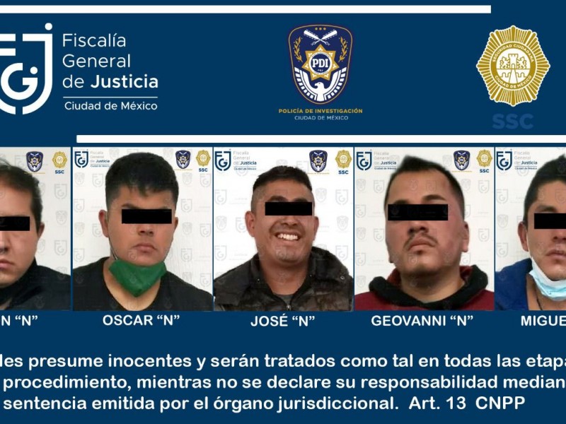 Vinculan a proceso a cuatro hombres por narcotráfico