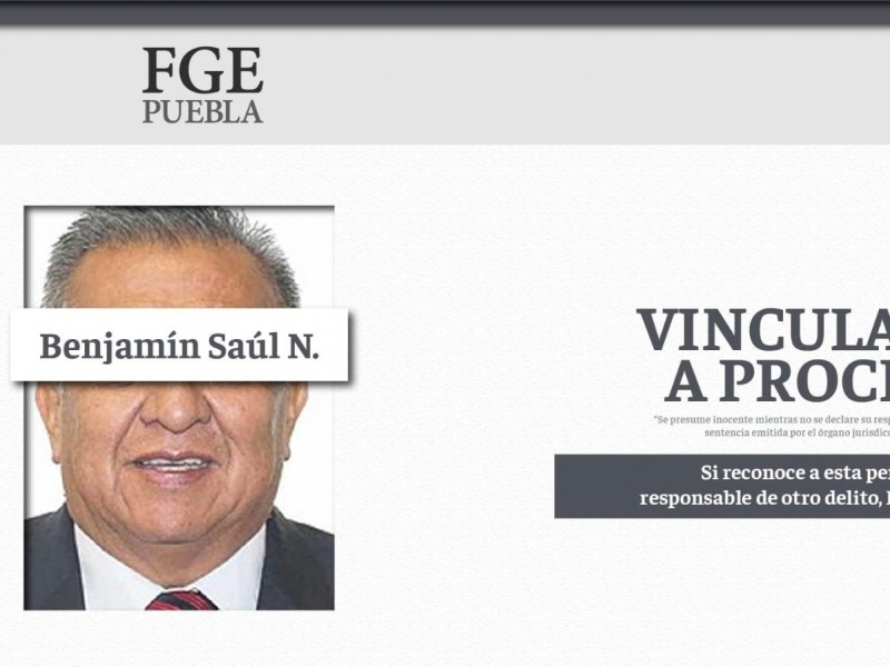 Vinculan a proceso a ex diputado federal Saúl Huerta