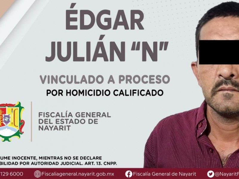 Vinculan a proceso a hombre por homicidio en Rosamorada