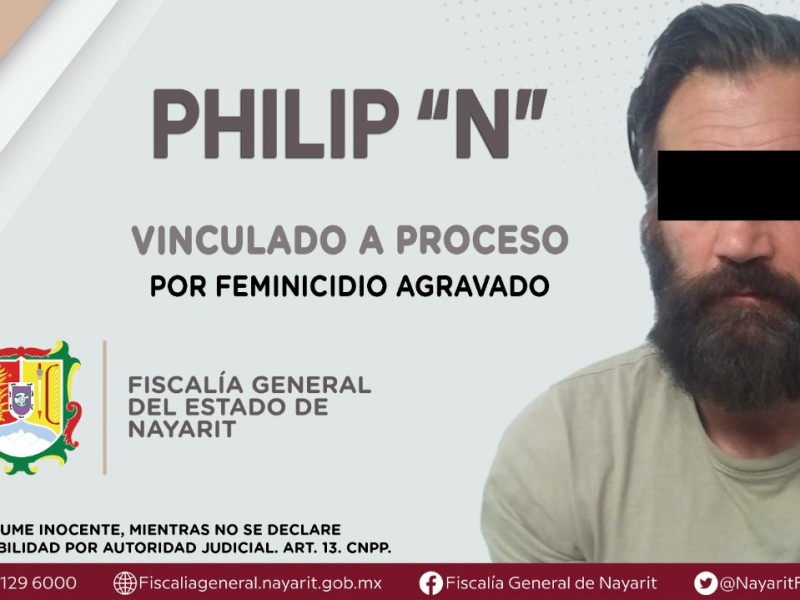 Vinculan a proceso a presunto feminicida