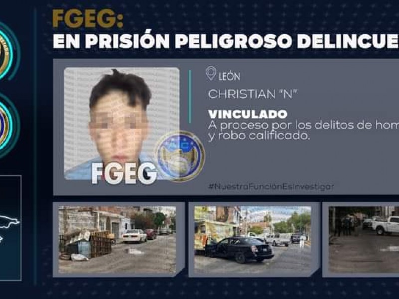 Vinculan a proceso a presunto homicida de León