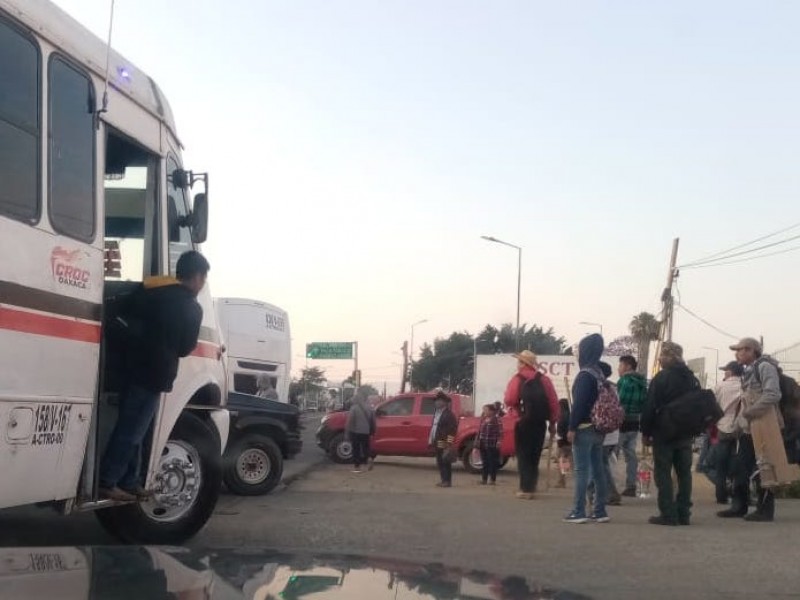 Violenta manifestación en Oaxaca por integrantes de CODEP