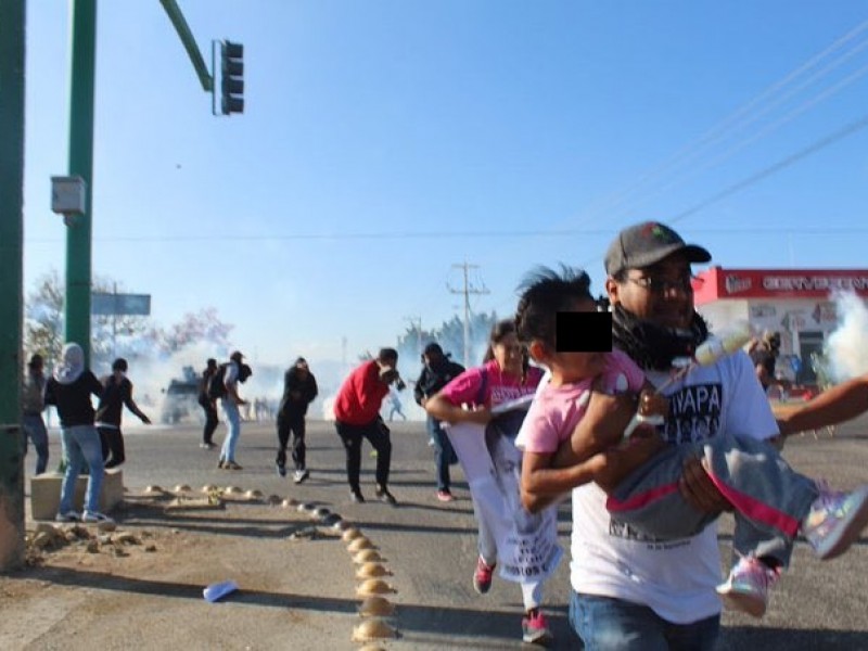 Violento desalojo en Chiapas