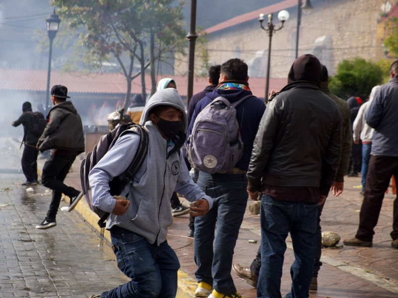 Violento enfrentamiento en el municipio de Oxchuc, Chiapas