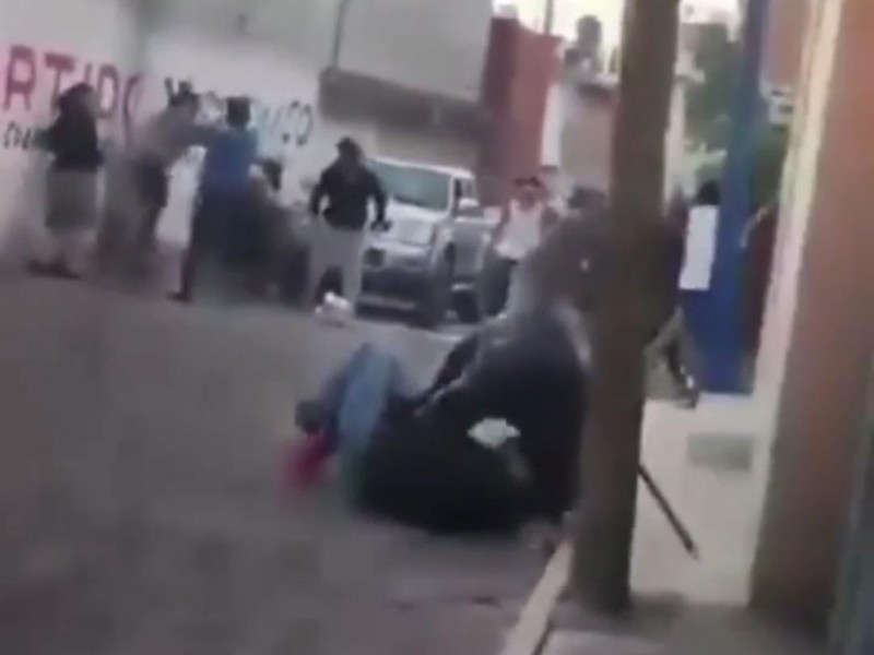 Viralizan pelea campal en San Pablo del Monte, Tlaxcala