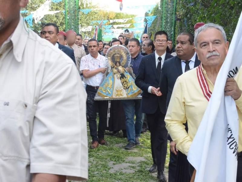 Virgen de Zapopan visitó a los presos de Puente Grande