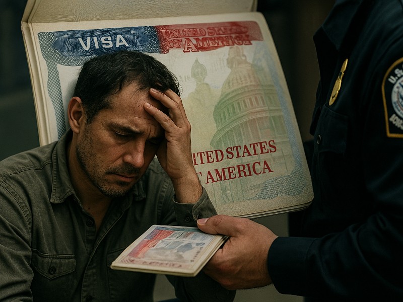 Visa para EE.UU.: drama, control y realidad histórica