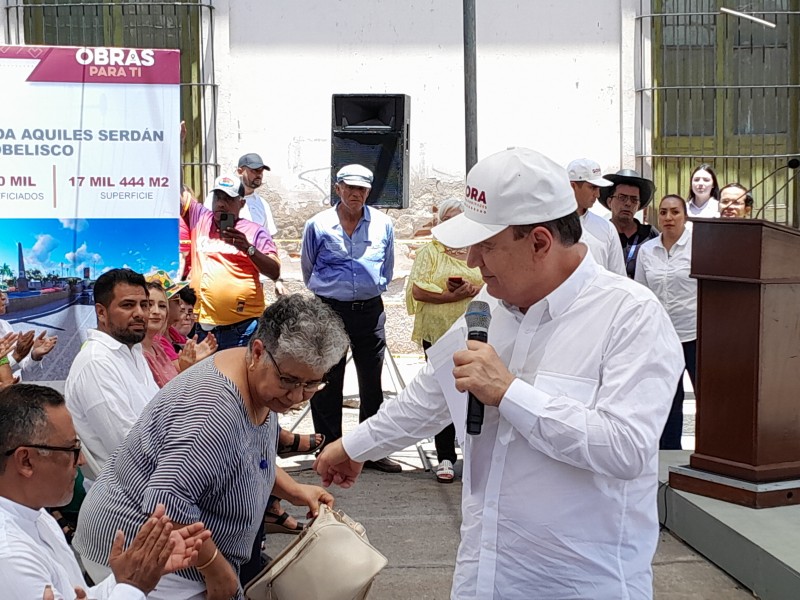 Visita Goberdador del estado a Guaymas,Sonora.