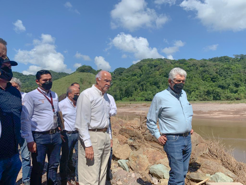 Visita zona norte de Nayarit titular de la CONAGUA