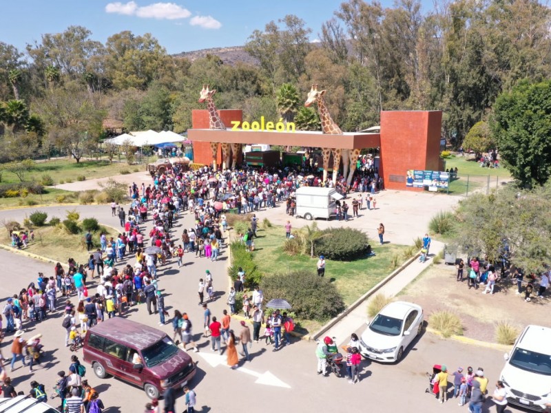 Visitan Zoo León más de 150 mil personas