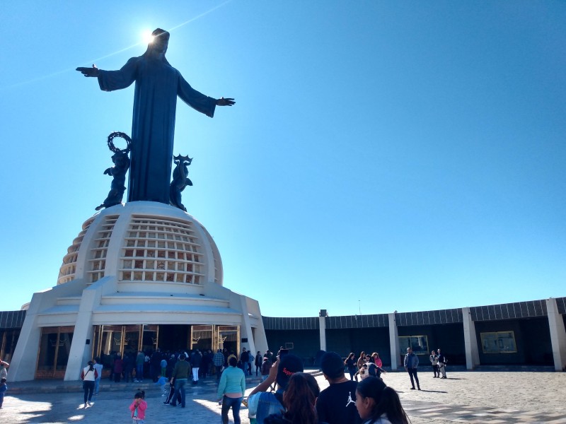 Visitantes en Cristo rey