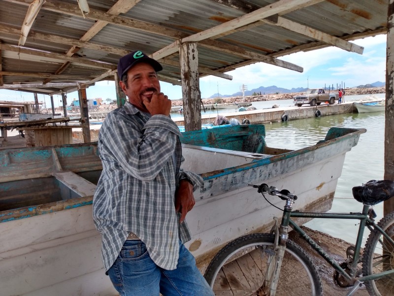 Vive Gonzalo del mar, pese a crisis en la pesca
