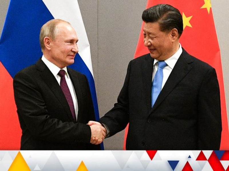 Vladimir Putin y Xi Jinping se reúnen en Moscú