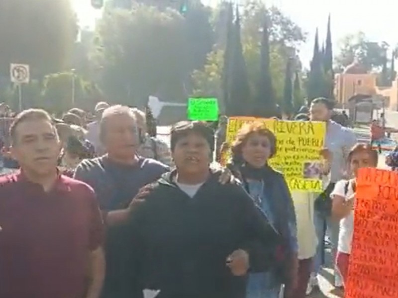 Voceadores se manifestaron para exigir el regreso de sus casetas