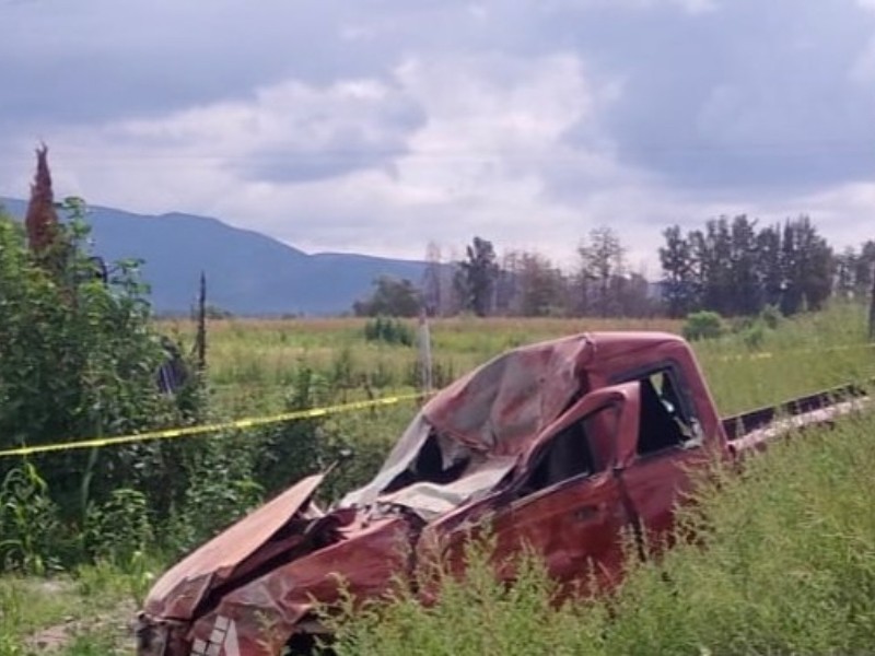 Volcadura deja un muerto en Tecamachalco