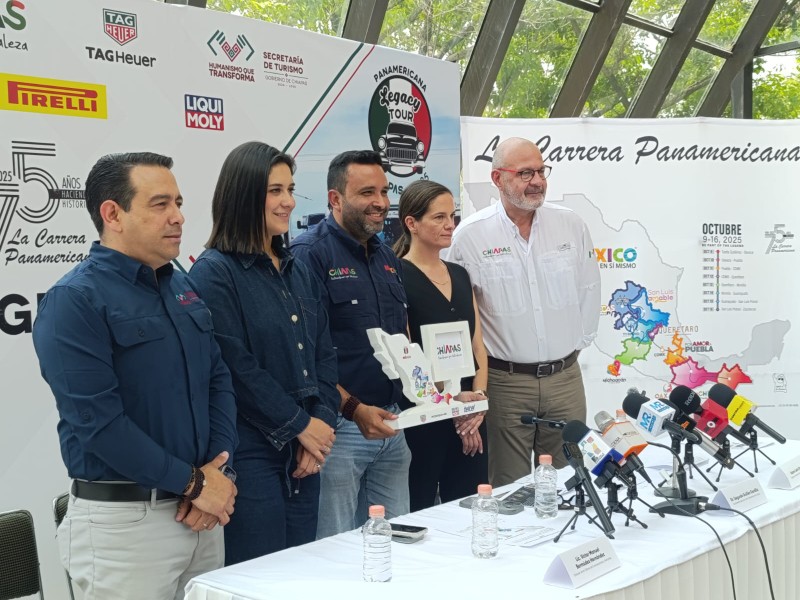 Vuelve la Carrera Panamericana a Chiapas