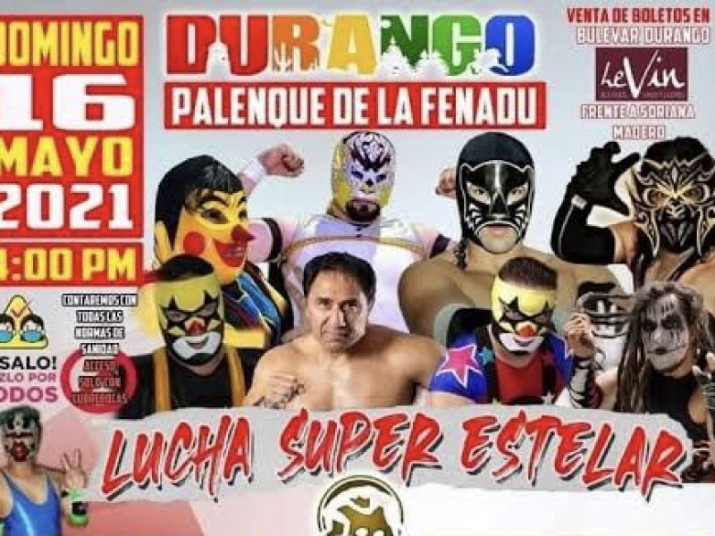 Vuelve la lucha libre a Durango