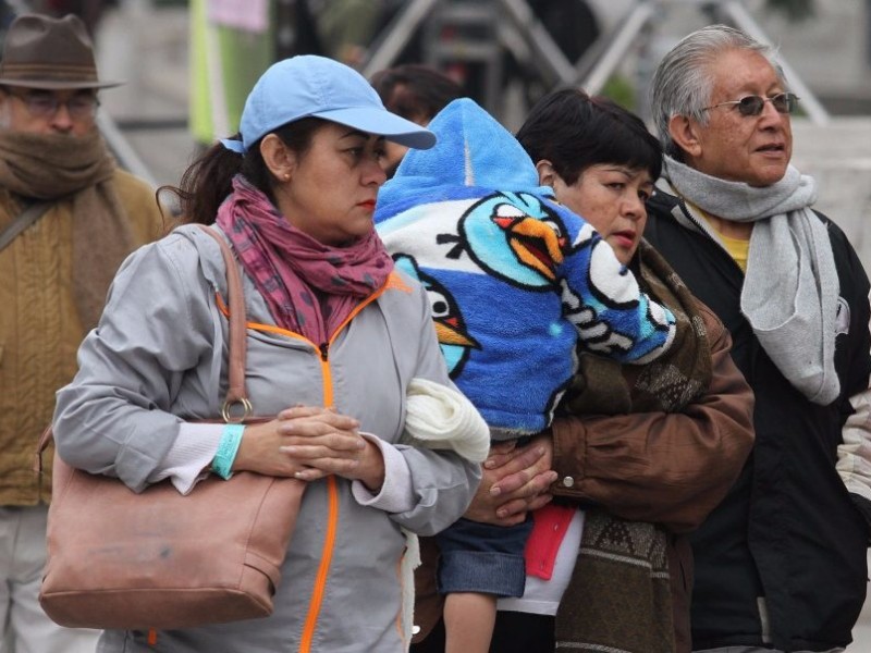 Vuelven a descender temperaturas por llegada de frente frío