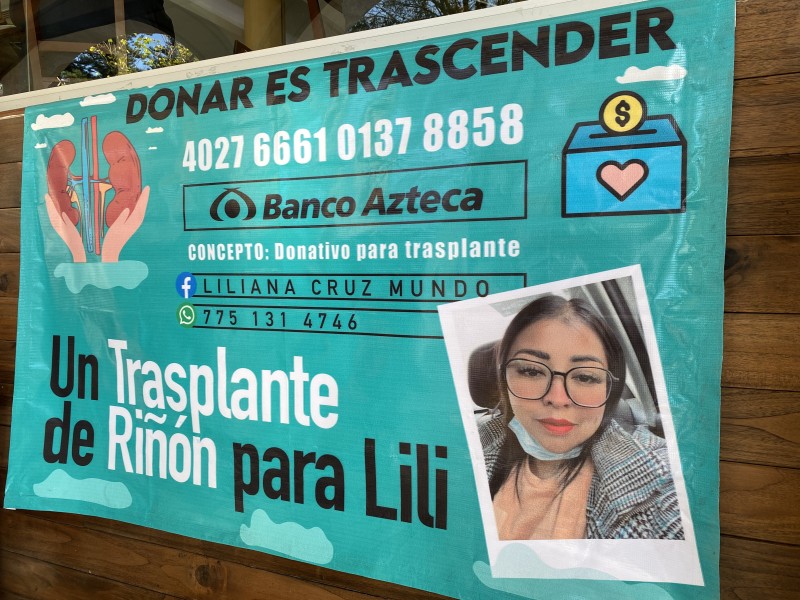 Xalapeña requiere 700 mil pesos para segundo trasplante de riñón