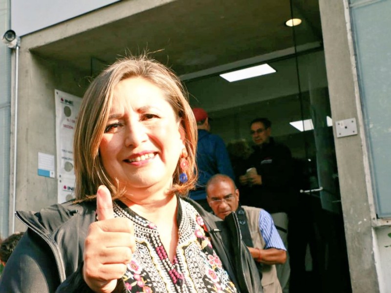 Xóchitl Gálvez pide calma ante resultados electorales