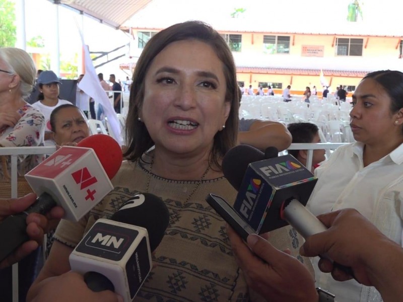 Xóchitl Gálvez reprueba imparables asesinatos a candidatos en todo México