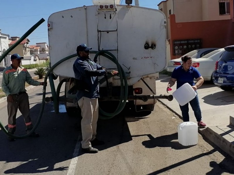 Y el agua sigue sin regresar al poniente de Obregón