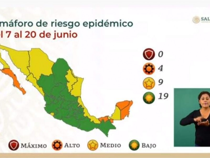 Ya es oficial, Michoacán pasa a semáforo verde este lunes